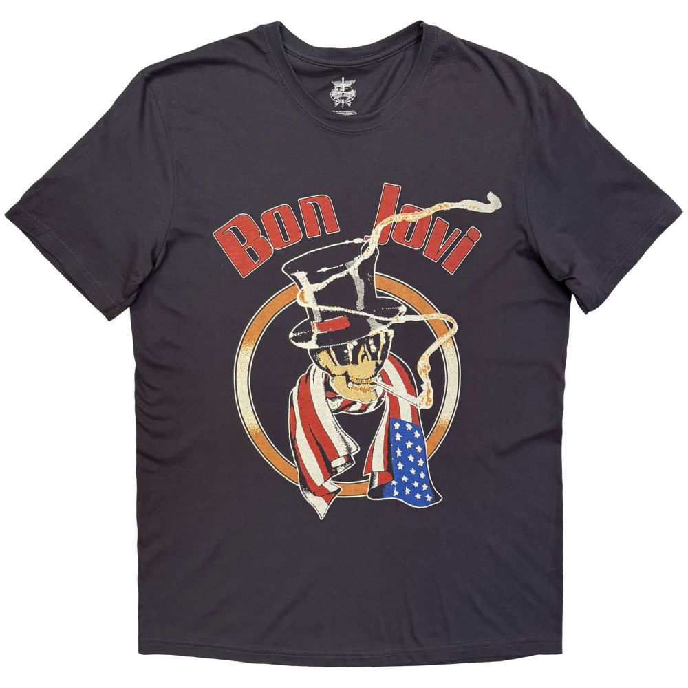 Bon Jovi - Kicked Ass Herren TShirt - Grau